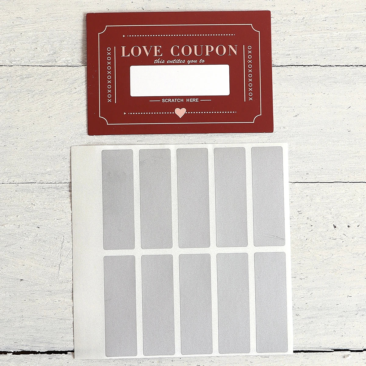 Love Coupons Rasca y Descubre