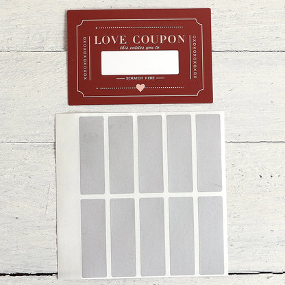 Love Coupons Rasca y Descubre