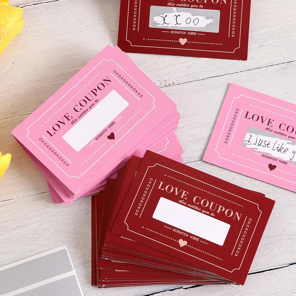 Love Coupons Rasca y Descubre