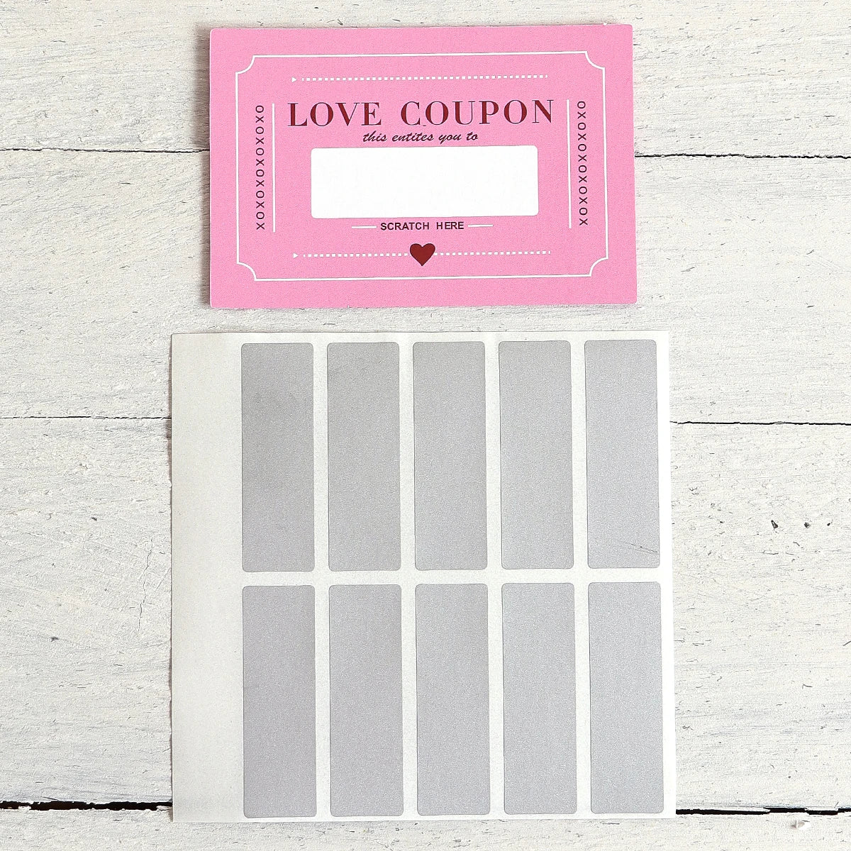 Love Coupons Rasca y Descubre
