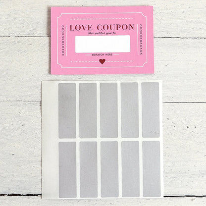 Love Coupons Rasca y Descubre